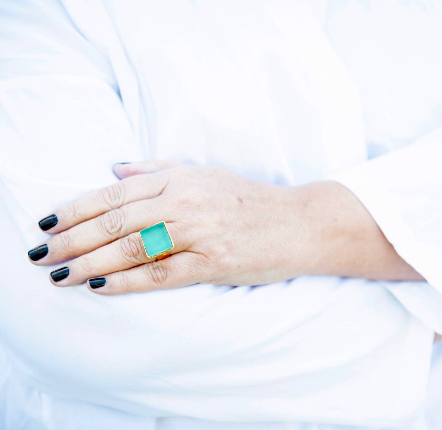 Bombay Glass Ring