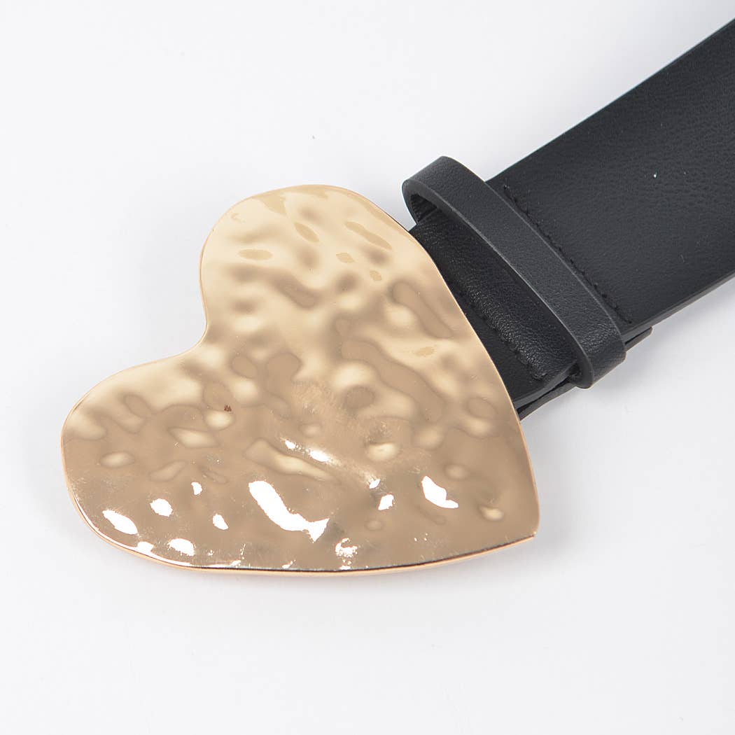 Hammered Heart Belt