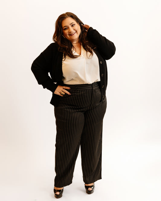 All Business Pinstripe Pants