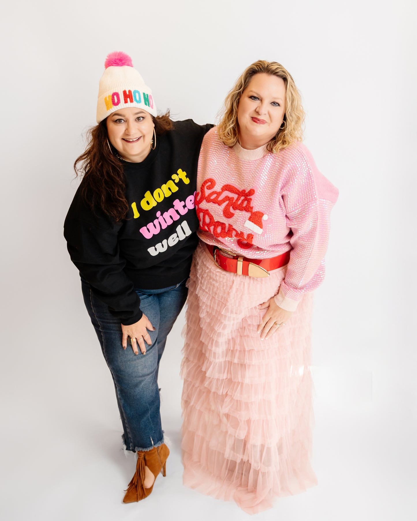 Santa Baby Sequins Sweater