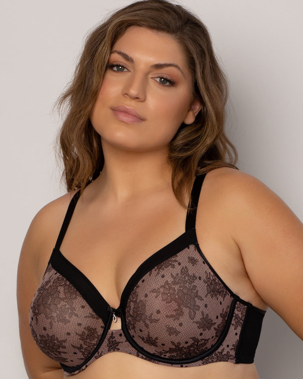 Bette Unlined Mesh Full Coverage Underwire Bra