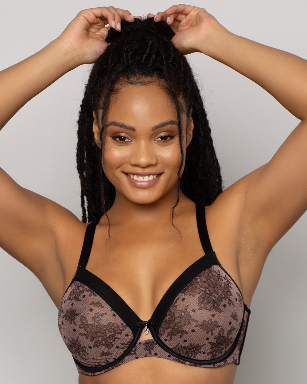 Bette Unlined Mesh Full Coverage Underwire Bra