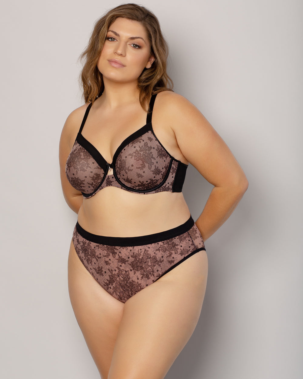 Bette Unlined Mesh Full Coverage Underwire Bra