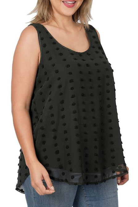 Poppy Dot Top