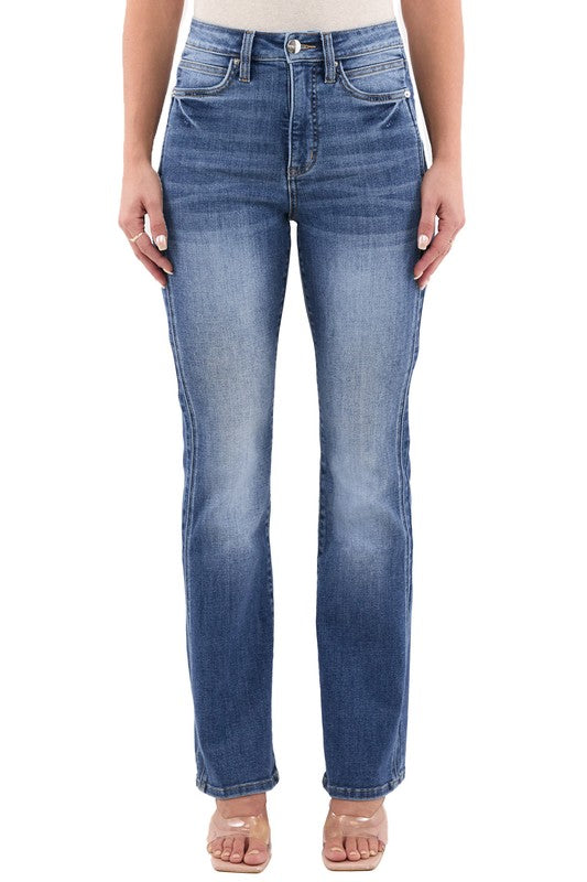 32" RFM High Rise Bootcut Slimmers