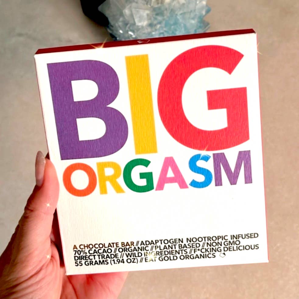 BIG ORGASM a Functional & Delicious Chocolate Bar
