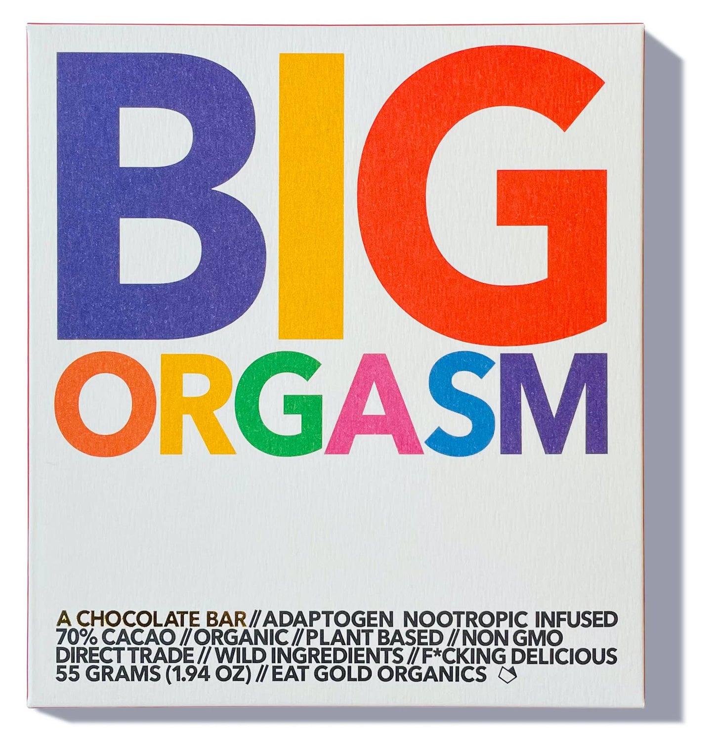 BIG ORGASM a Functional & Delicious Chocolate Bar
