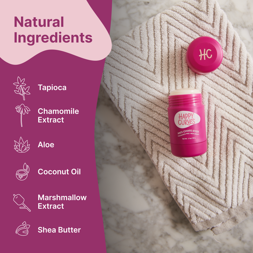 Happy Curves Anti-Chafe Stick 1.7oz