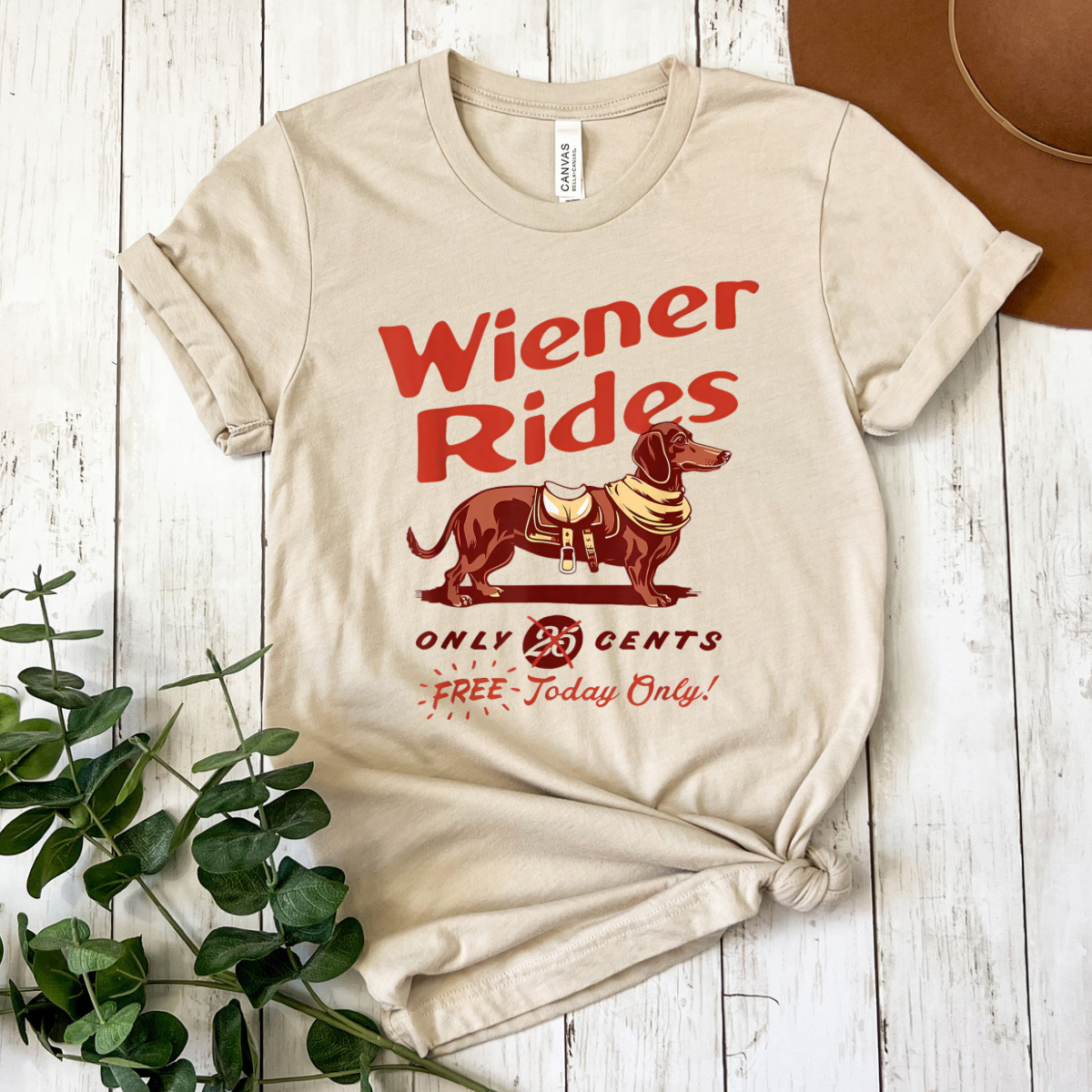 Weiner Rides Tee