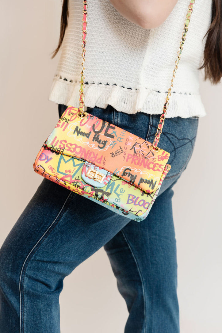 Graffiti Clutch