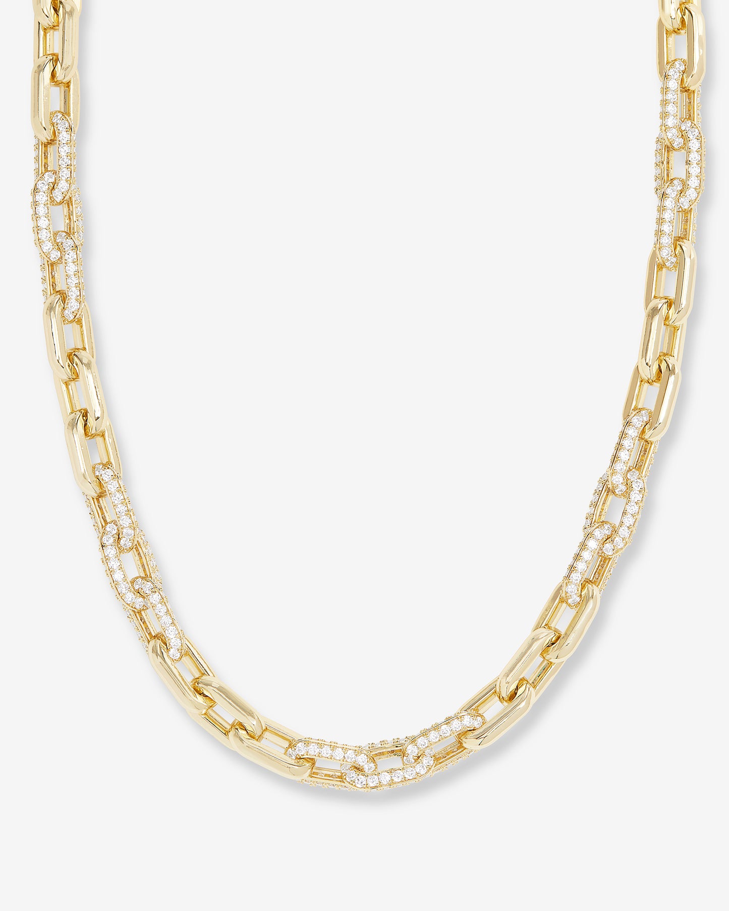 Frankie Pave Chain Necklace