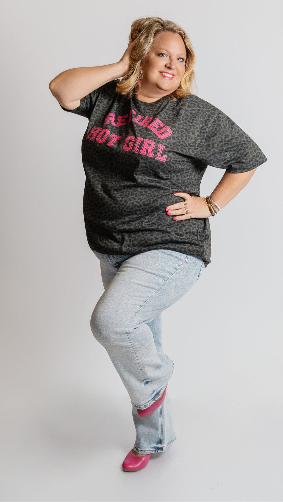 Retired Hot Girl Tee