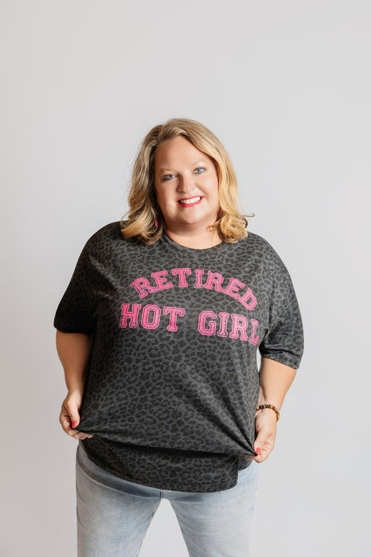 Retired Hot Girl Tee