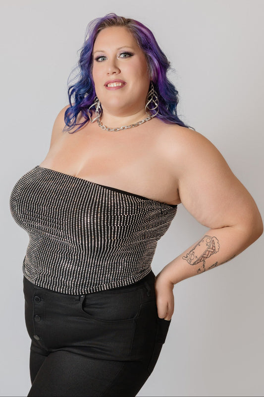 Rhinestone Tube Top