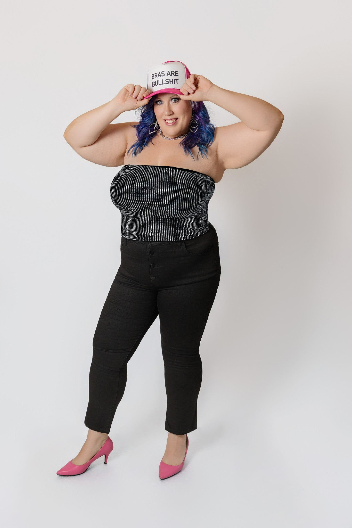 Rhinestone Tube Top