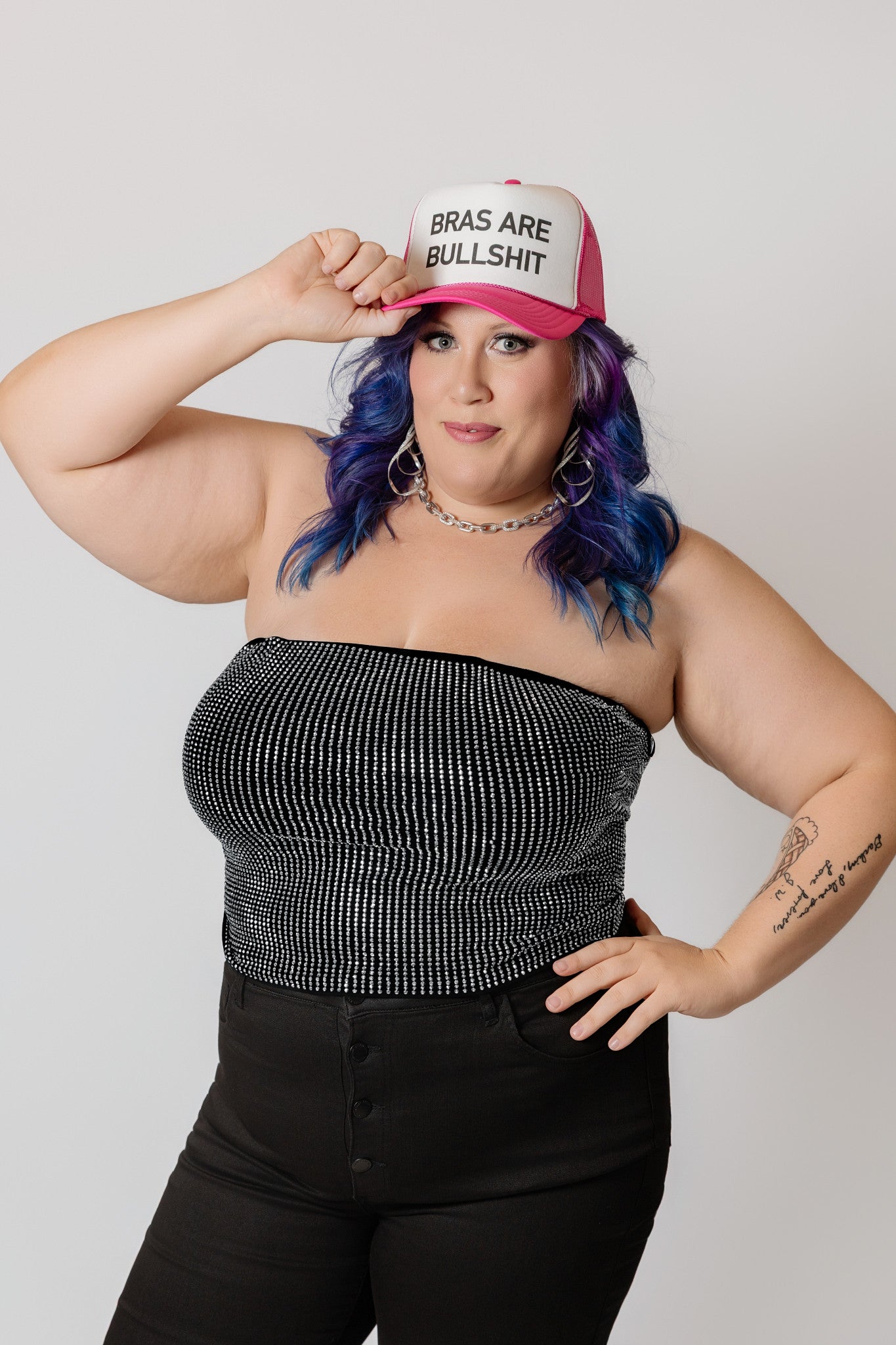 Rhinestone Tube Top