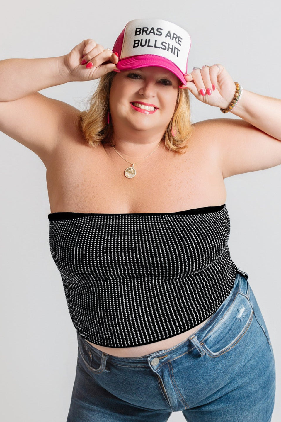 Rhinestone Tube Top