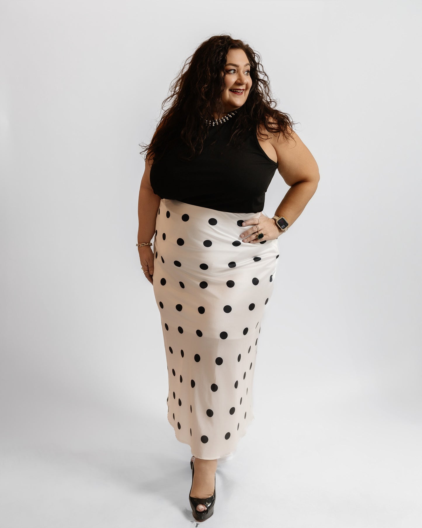 Penny Polka Dot Skirt