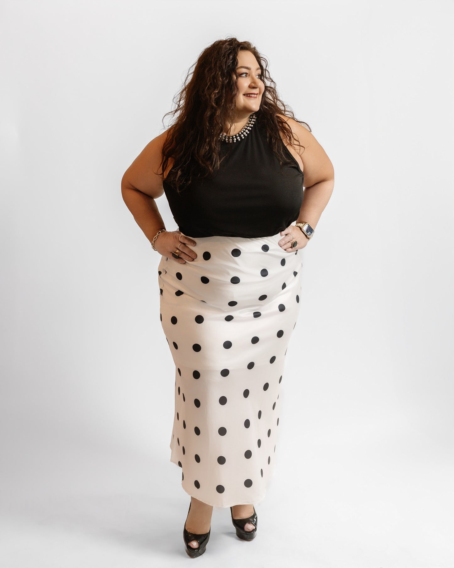 Penny Polka Dot Skirt