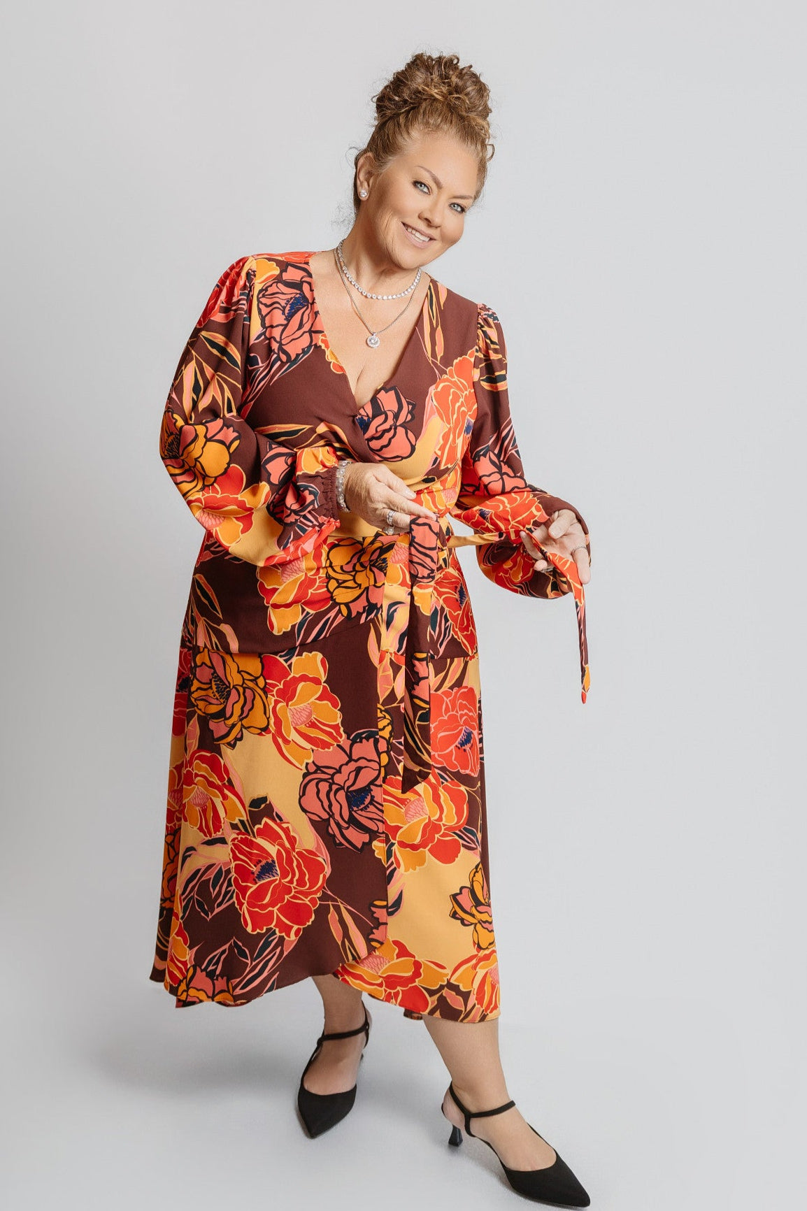 Autumn Wrap Dress