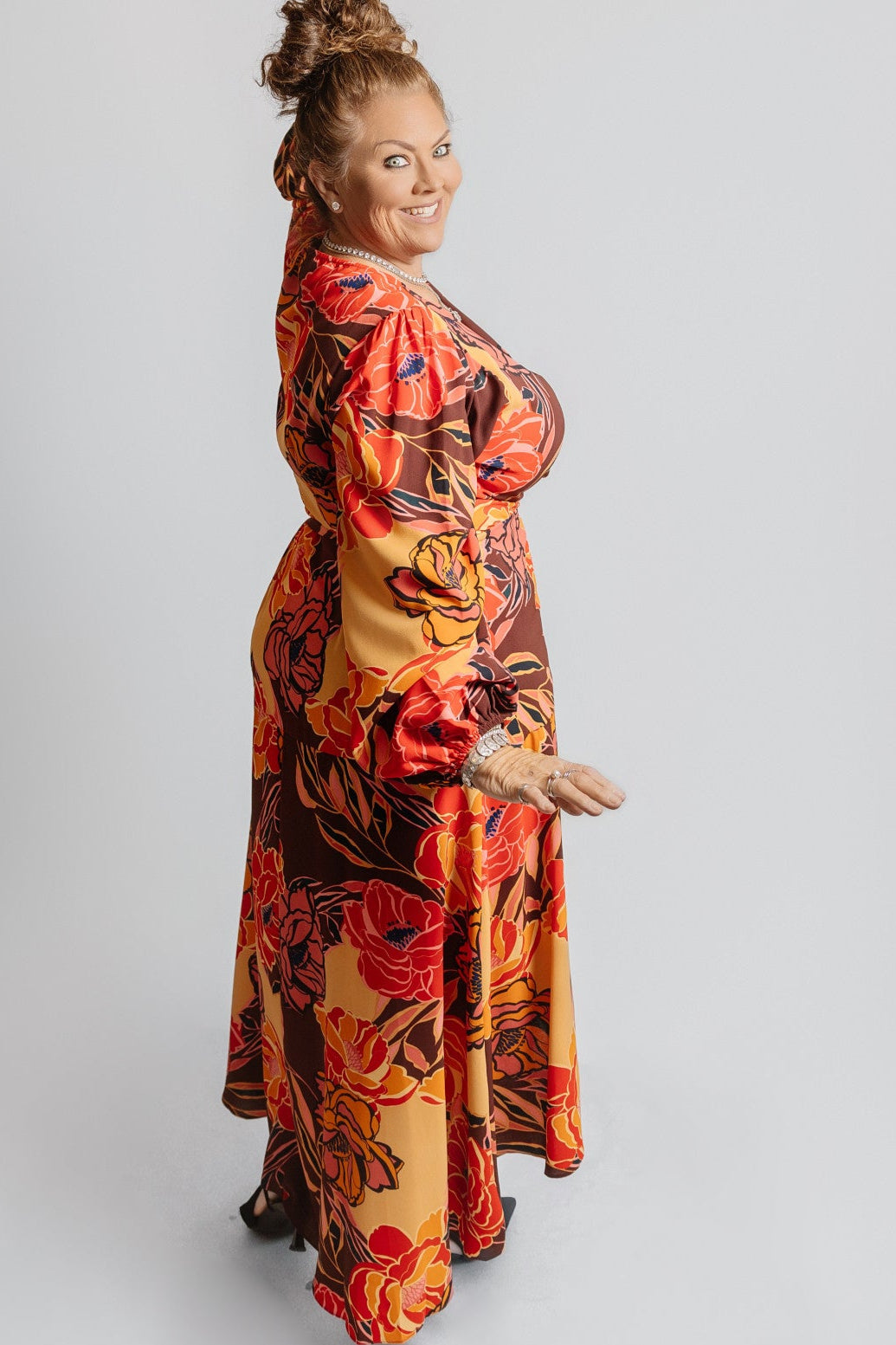 Autumn Wrap Dress
