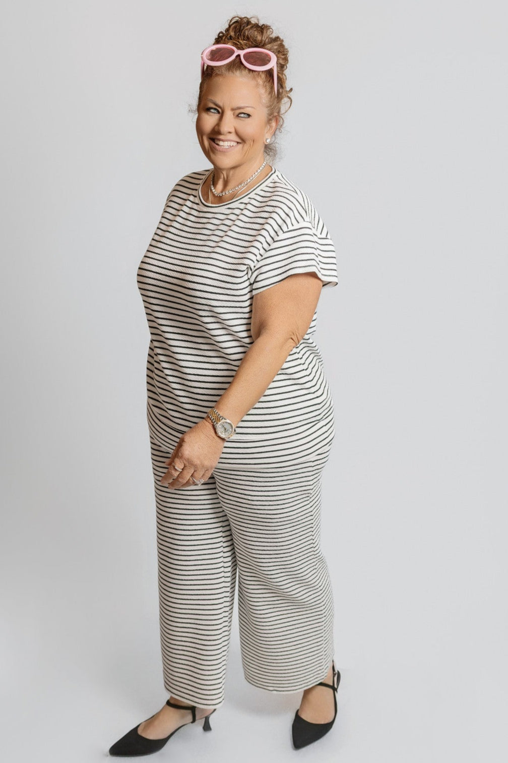 Sophie Knit Cropped Pant Set