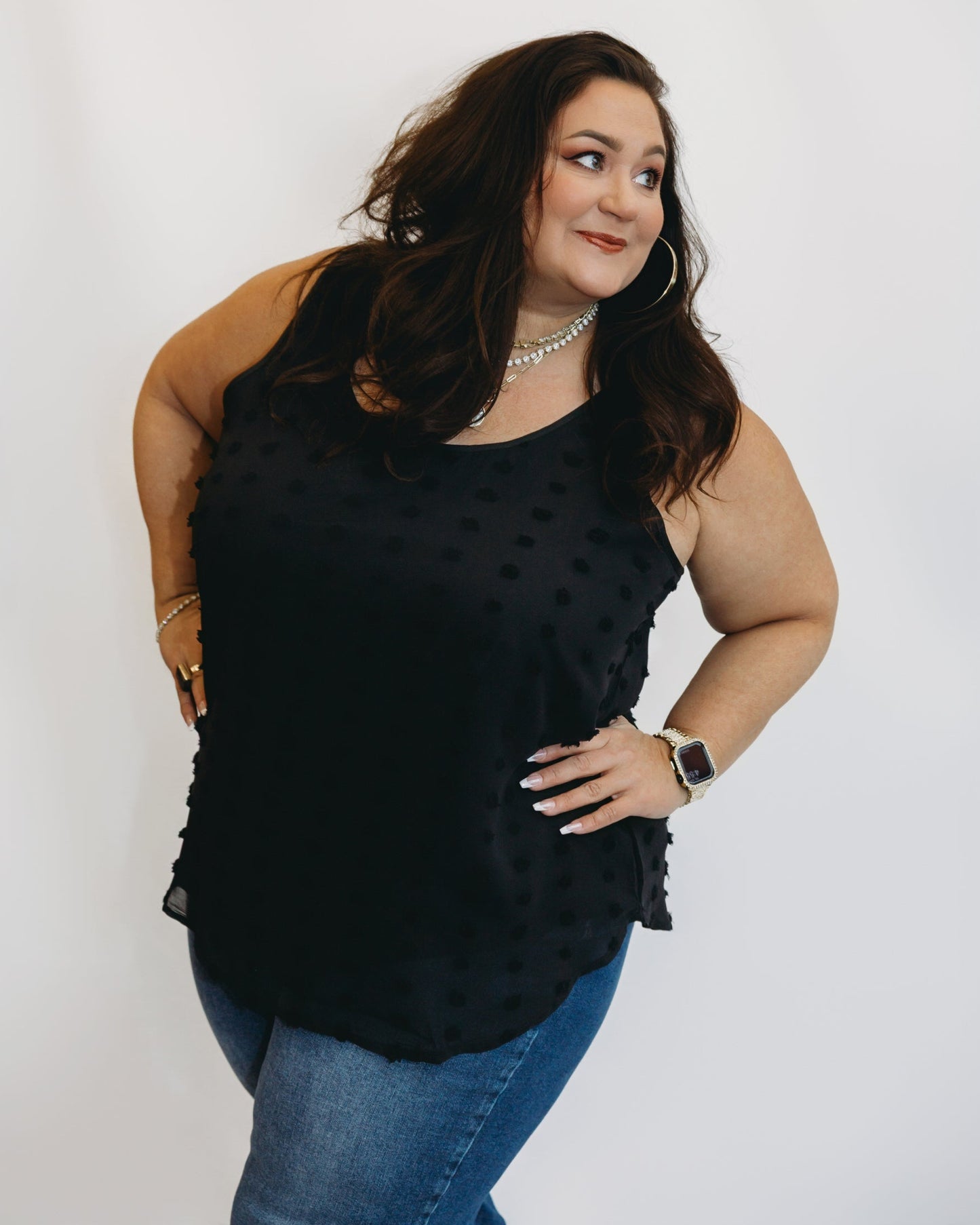 Poppy Dot Top