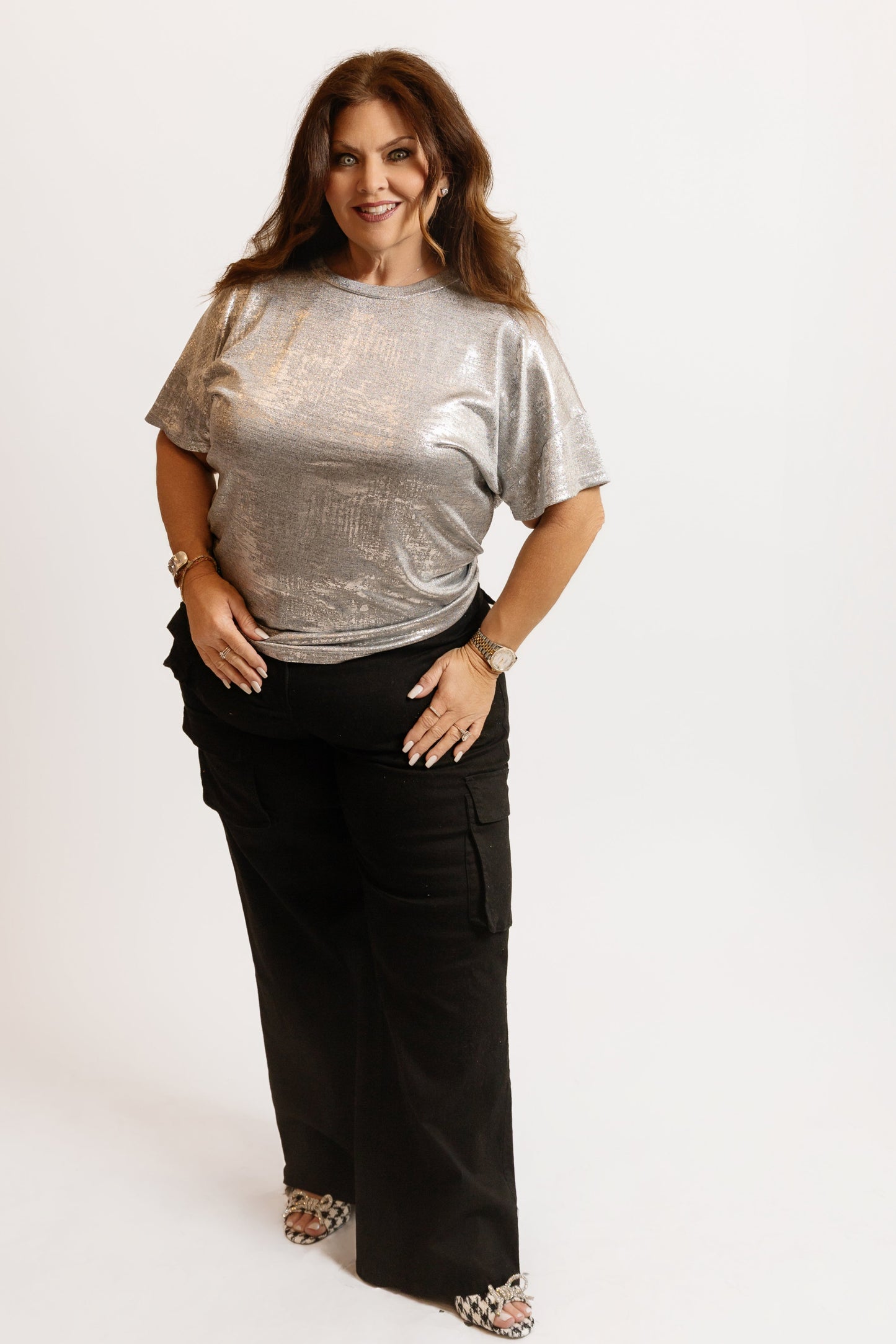 Shimmer Box Top