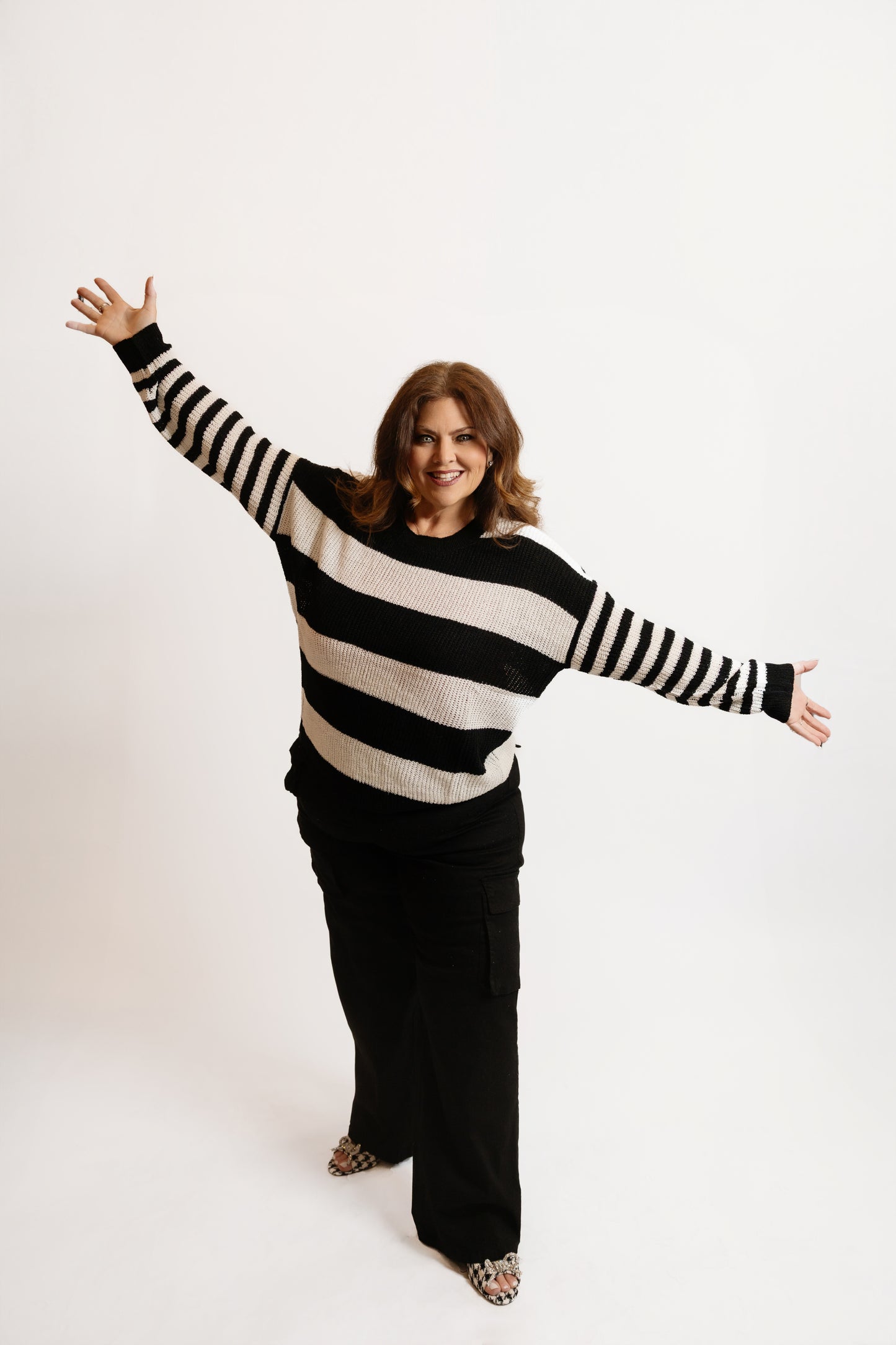 Studio Striped Sweater