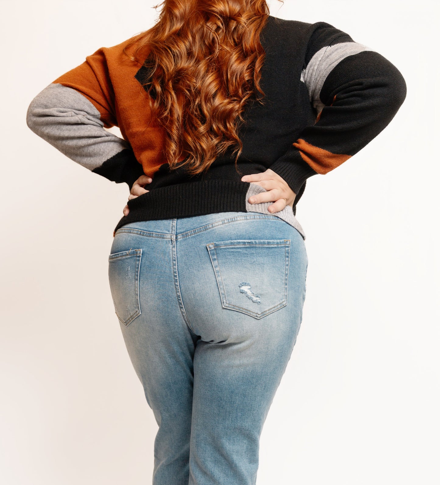 Cozy Colorblock Sweater