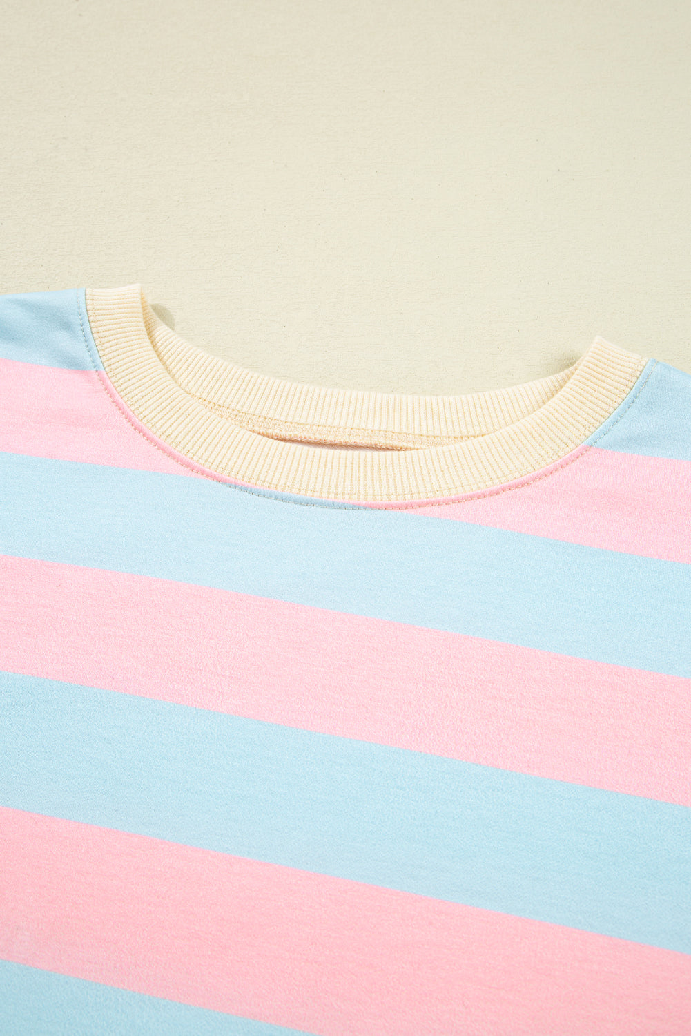 Pastel Striped Sweatshirt