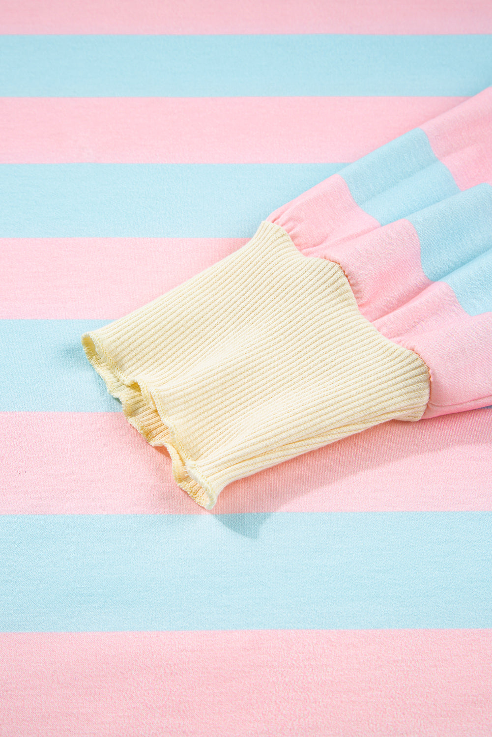 Pastel Striped Sweatshirt