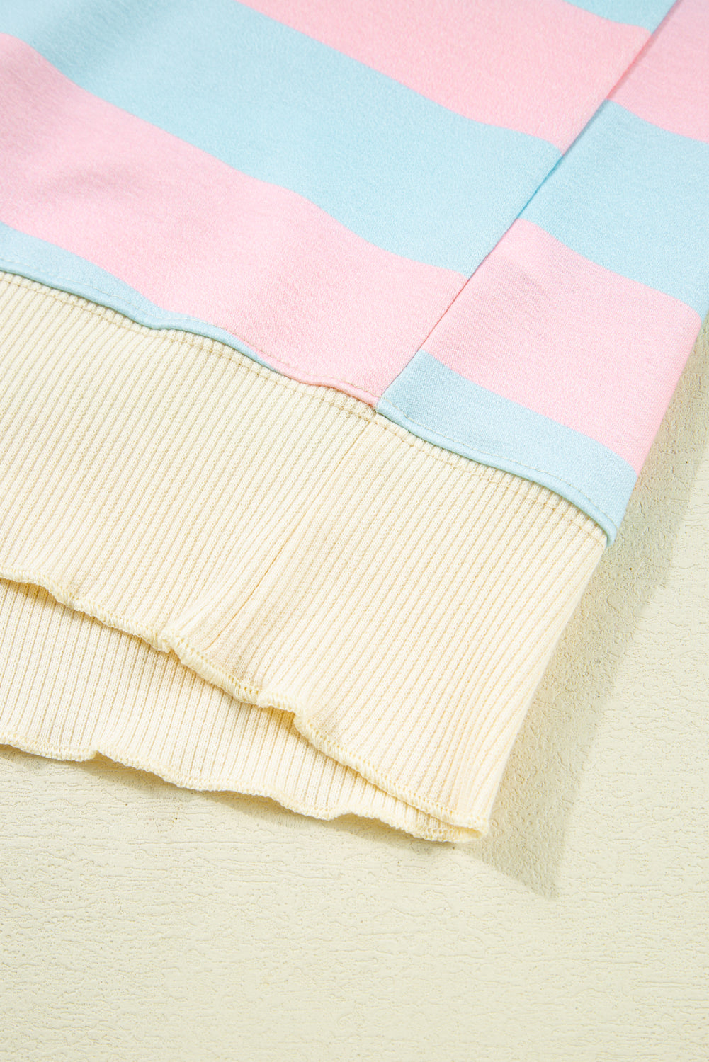 Pastel Striped Sweatshirt