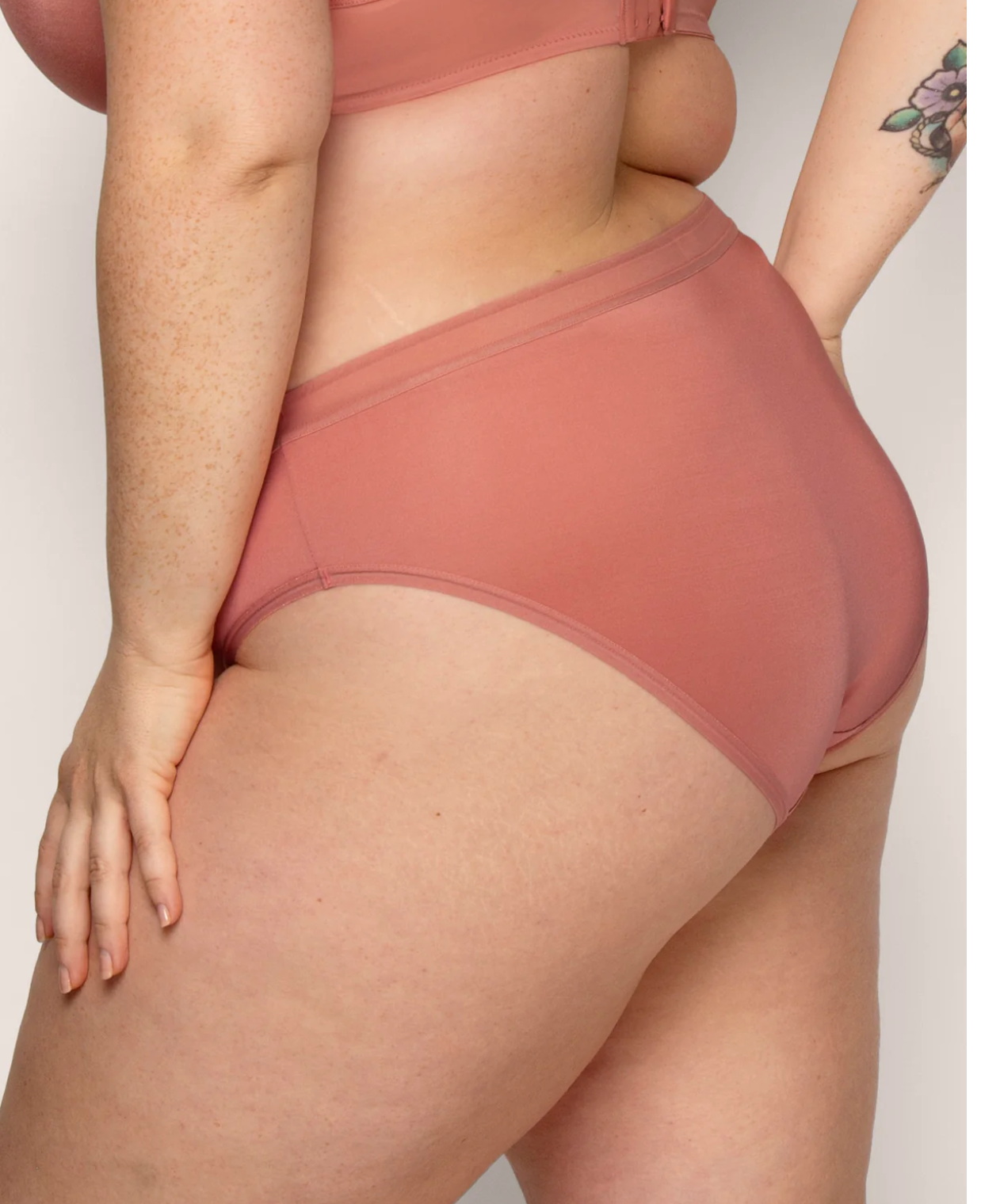 Micro Fiber High Cut Brief