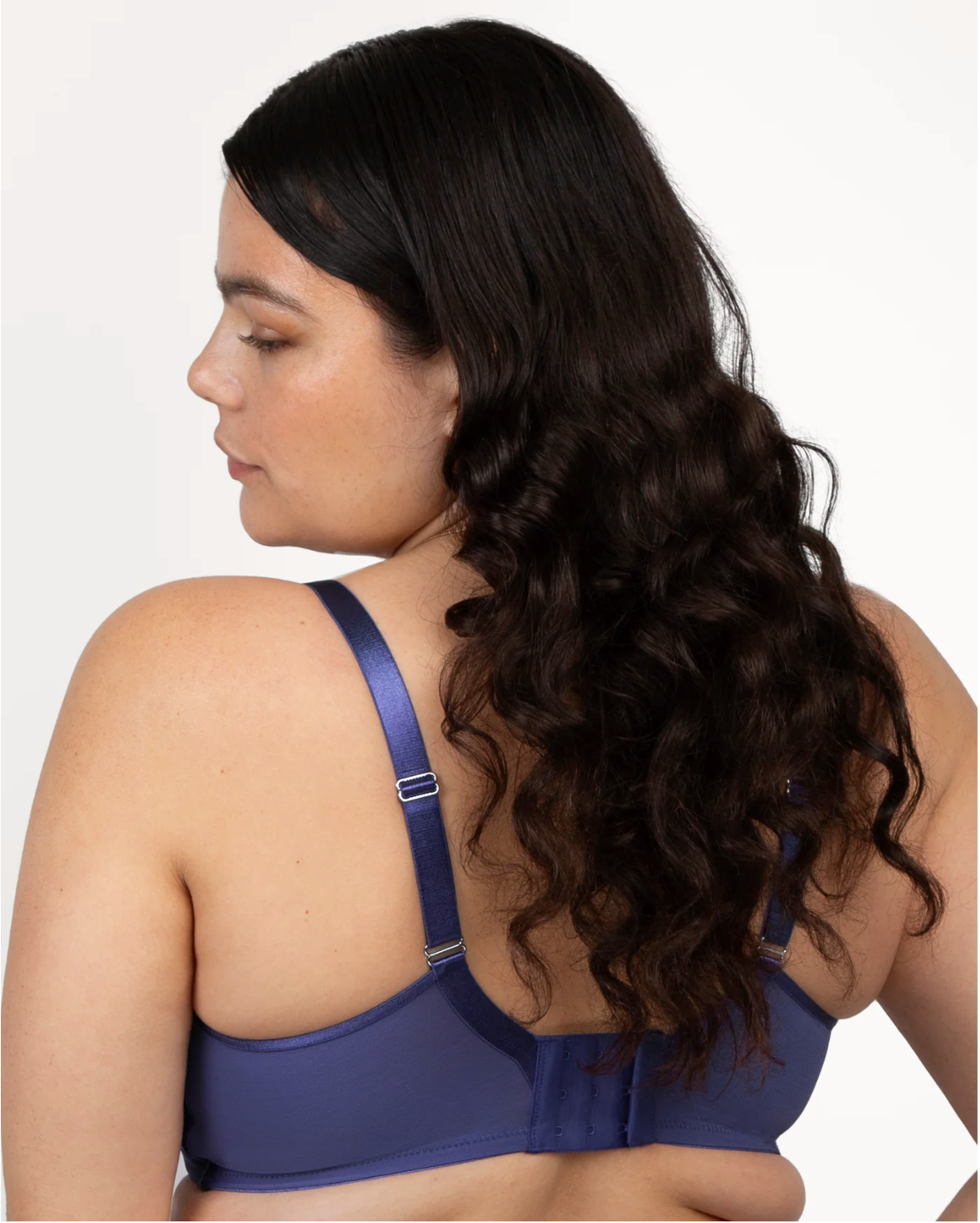 Brooke Unlined Mesh Full Coverage Underwire Bra
