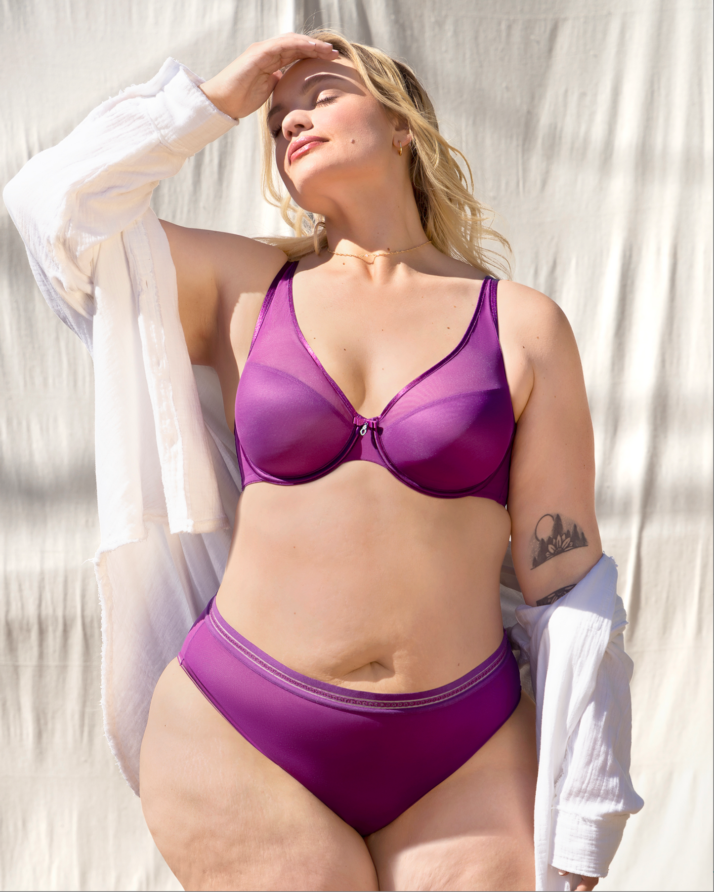 Nicki Mesh Push Up T-Shirt Bra
