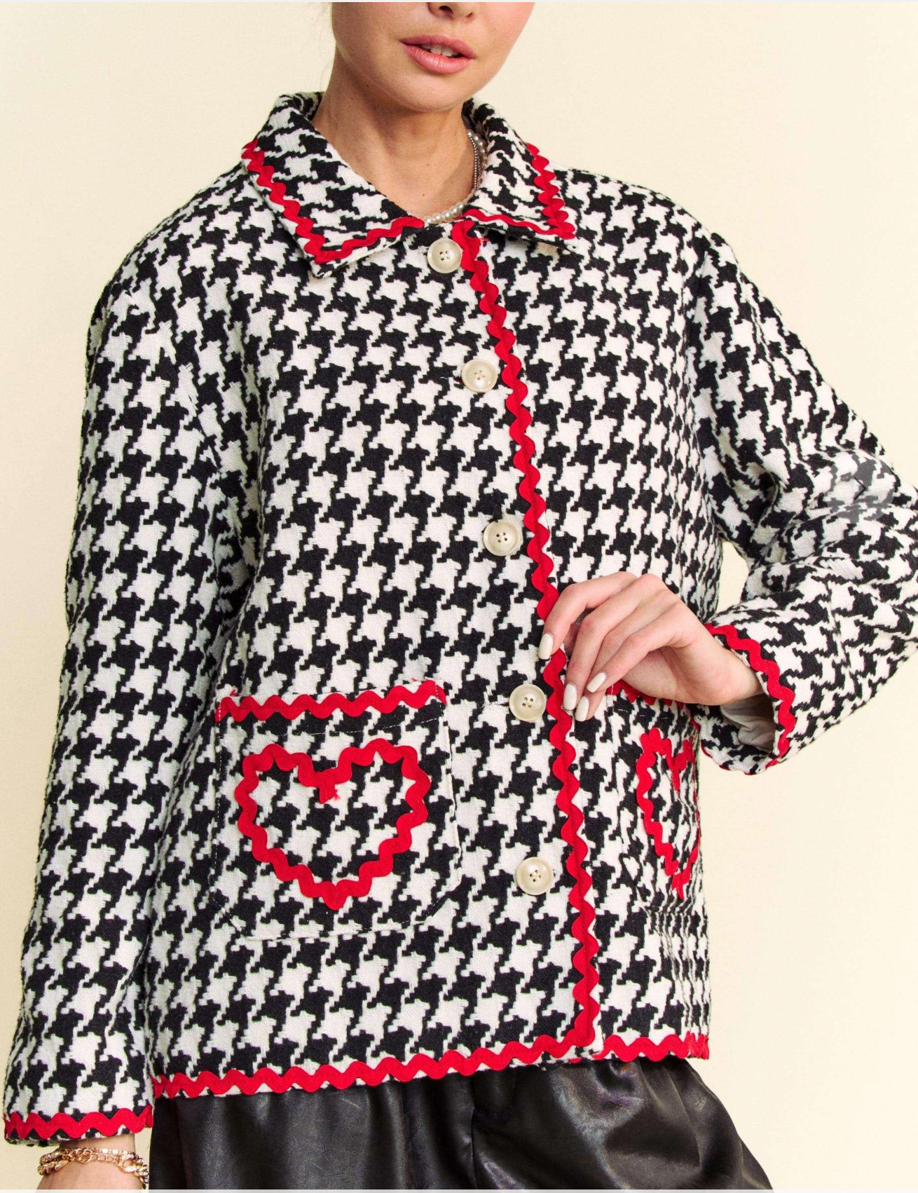 Houndstooth Jacket