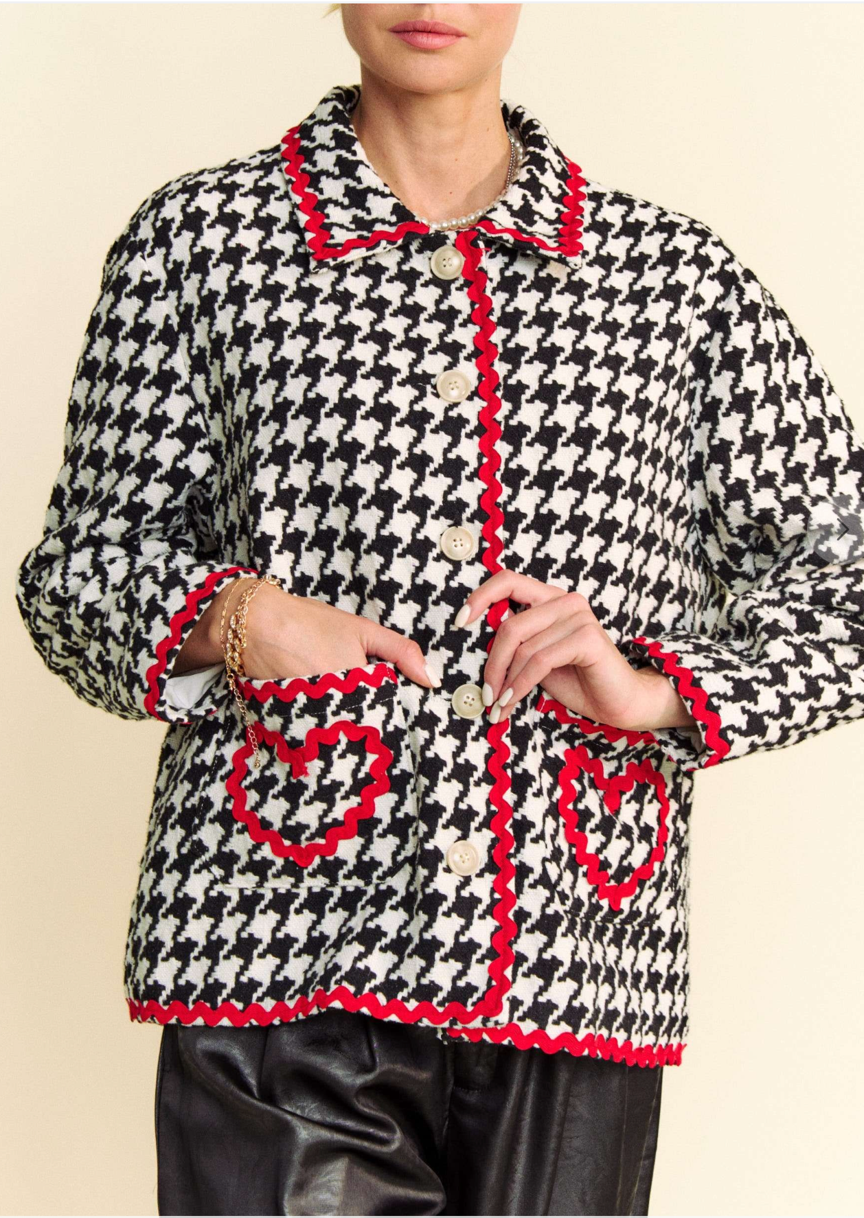 Houndstooth Jacket