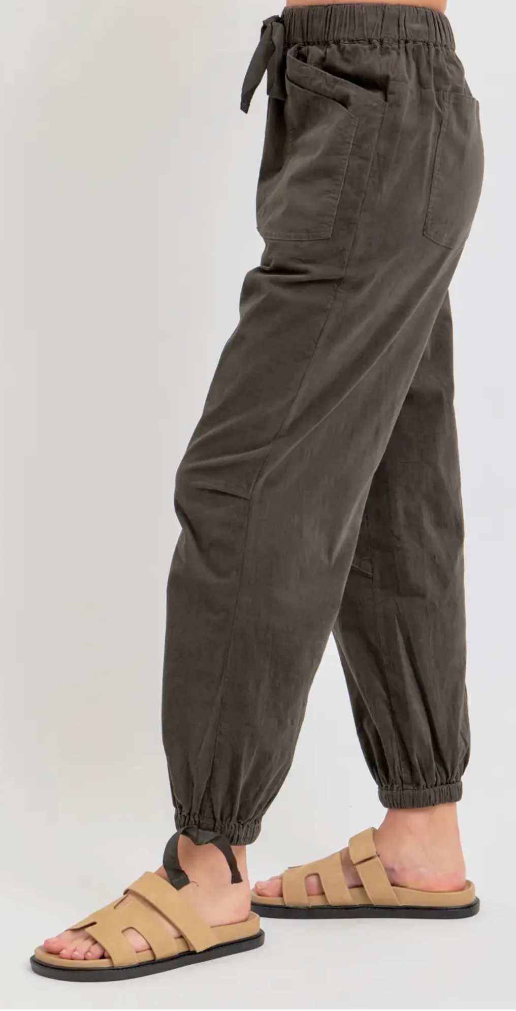 Corduroy Pull On Joggers