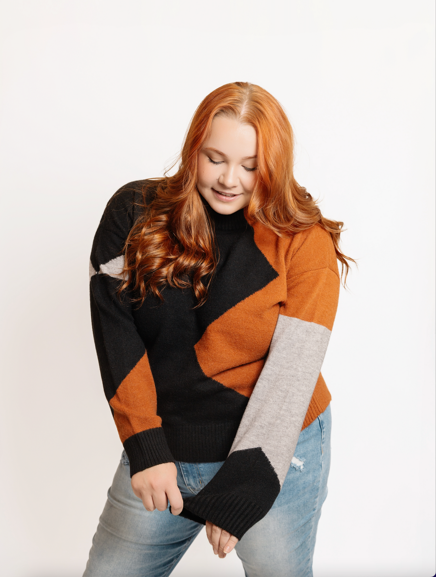 Cozy Colorblock Sweater
