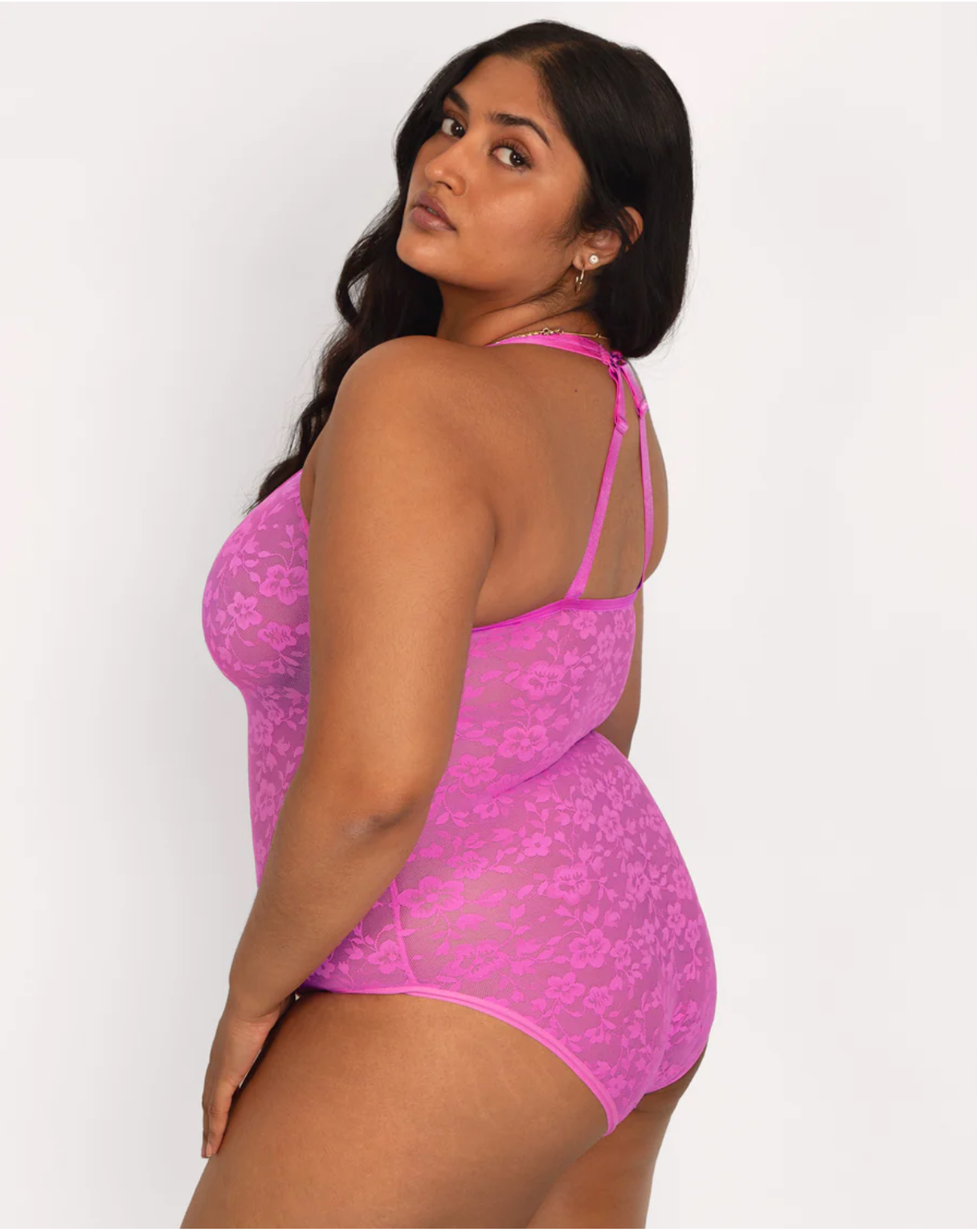 Jackie No-Show Lace J-Hook Bodysuit