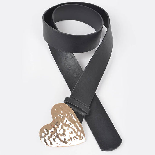 Hammered Heart Belt