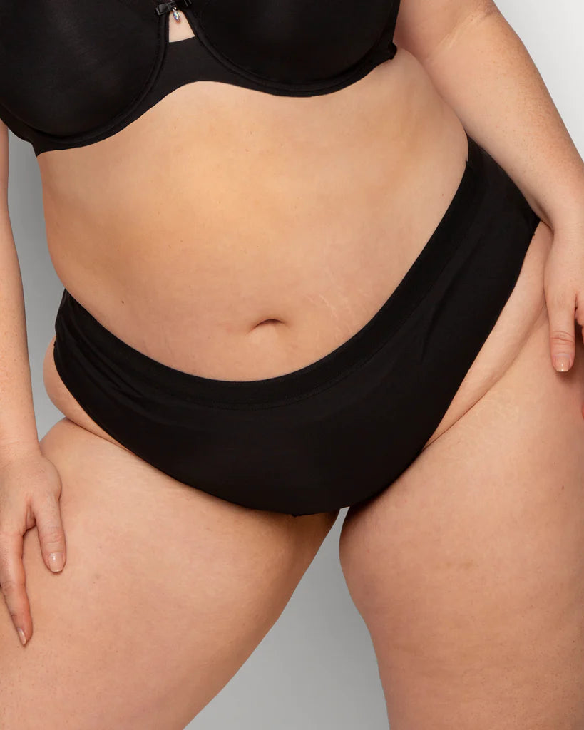 Micro Fiber High Cut Brief