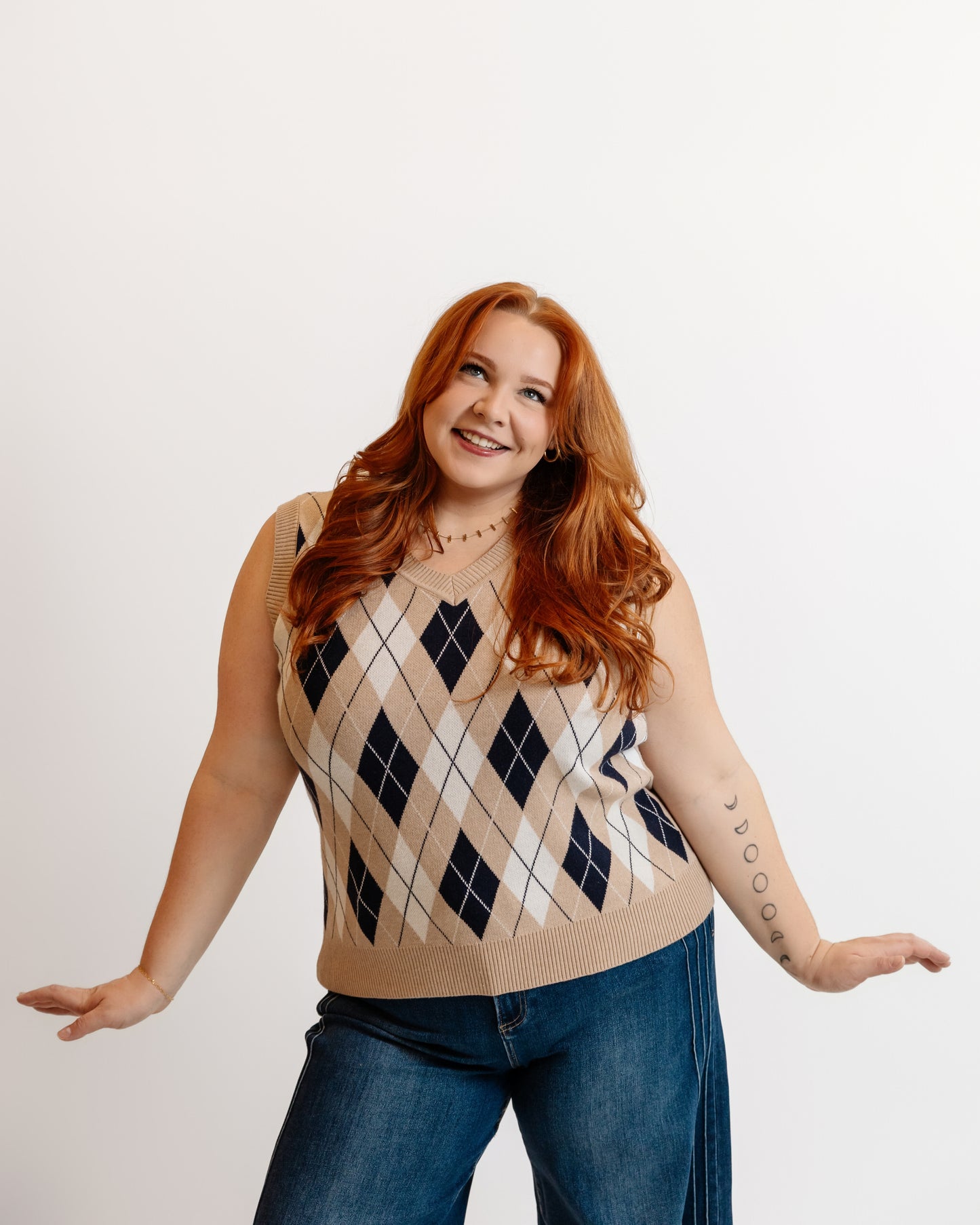 Sutton Argyle Sweater Vest