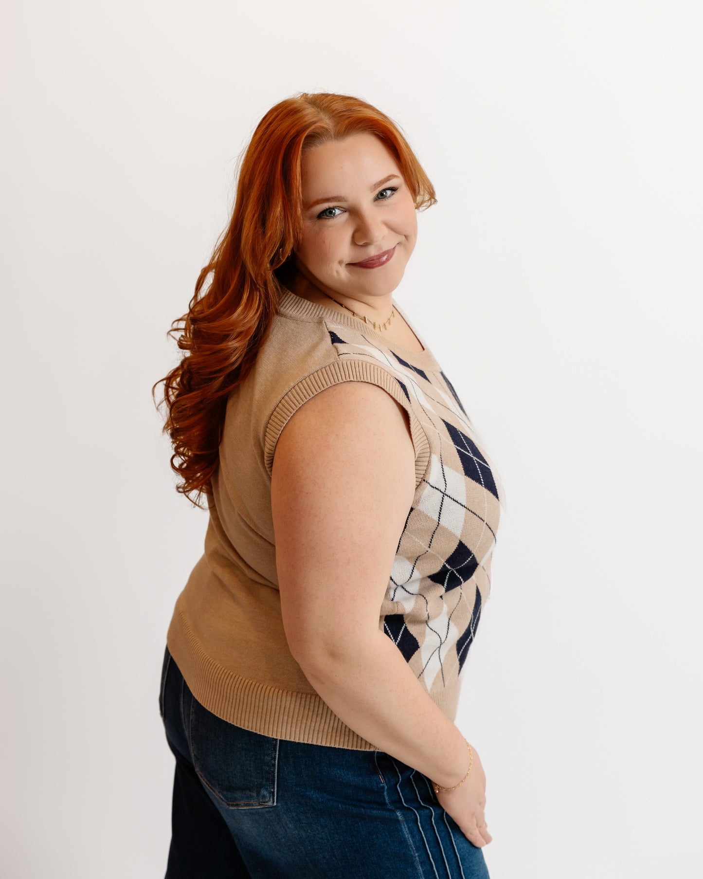 Sutton Argyle Sweater Vest