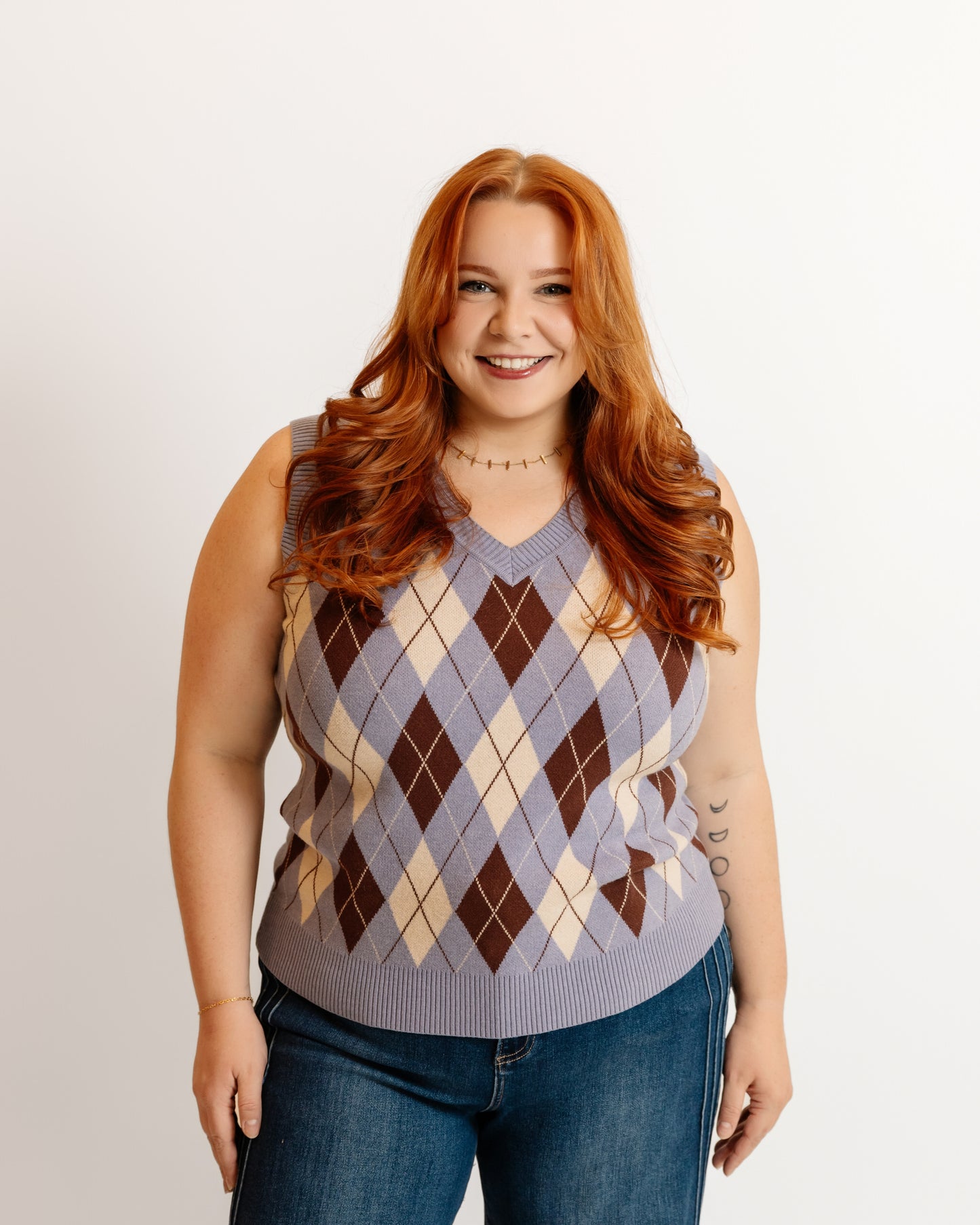 Sutton Argyle Sweater Vest