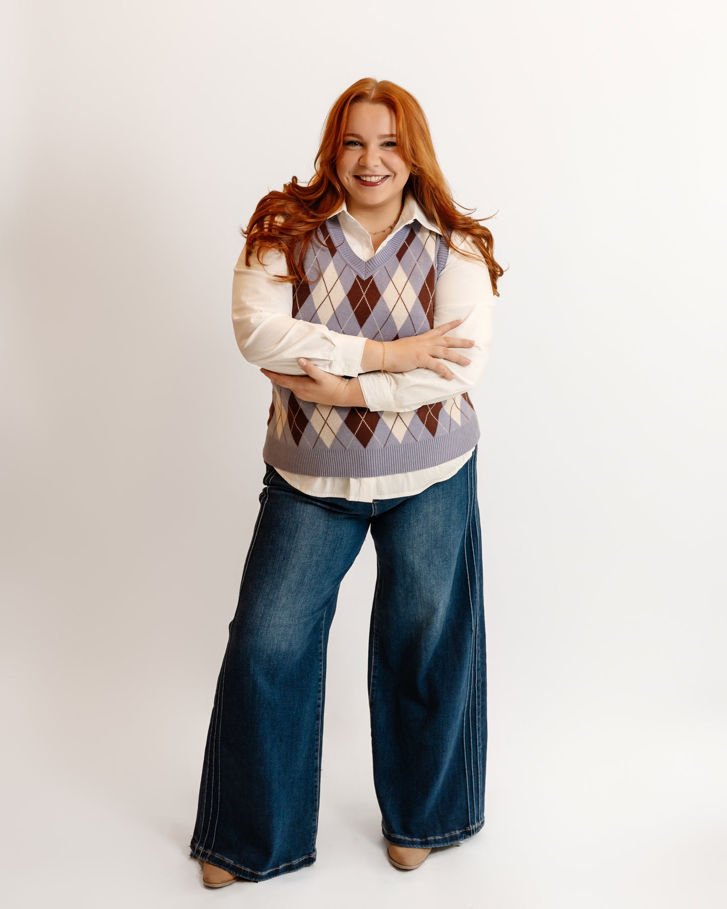 Sutton Argyle Sweater Vest