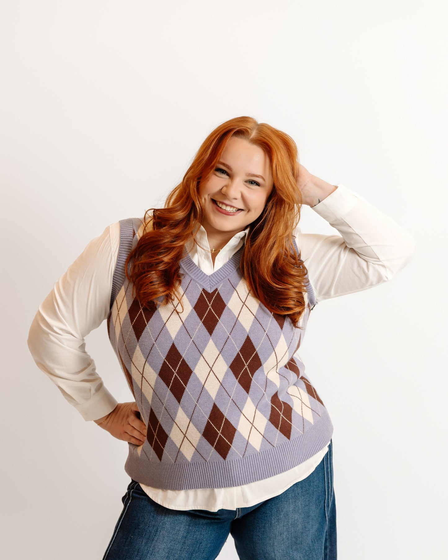 Sutton Argyle Sweater Vest