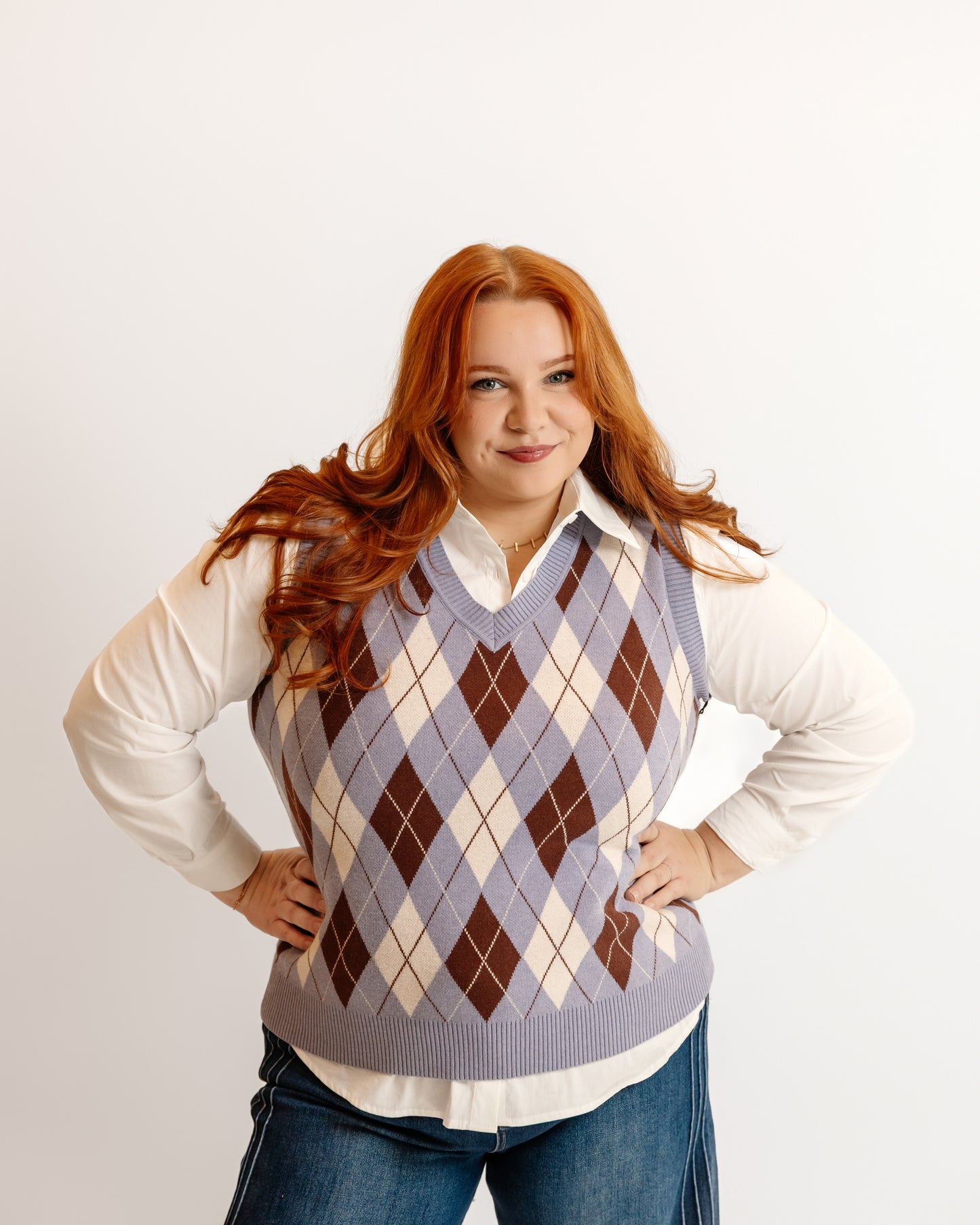 Sutton Argyle Sweater Vest