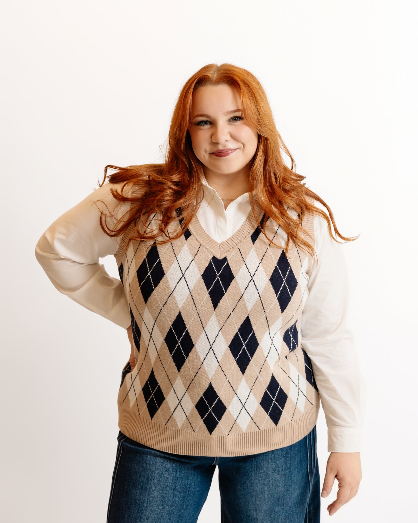 Sutton Argyle Sweater Vest